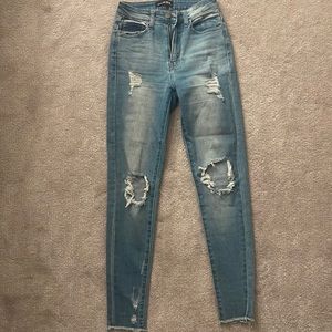 fashion nova distressed jeans